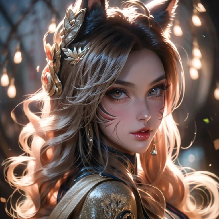 a beautiful young girl with large, expressive eyes, delicate facial features, and fluffy chestnut hair posing confidently while wearing a Spy x Family Yol Forger costume, the image captured as a high-quality, realistic SLR photograph with exceptional detail, vivid colors, and perfect balance, showcasing the girl's striking beauty and the intricate costume design, the lighting and composition drawing the viewer's attention to the subject's captivating gaze.