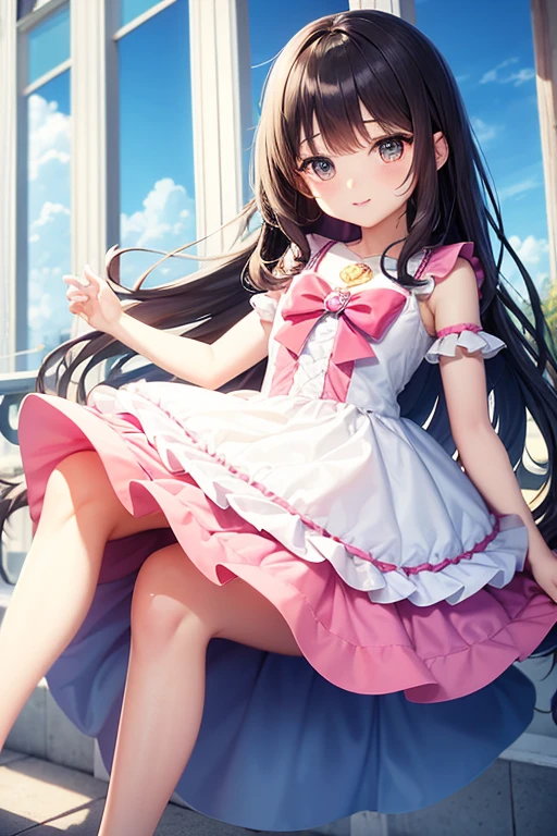 Magical girl ice cream dress
