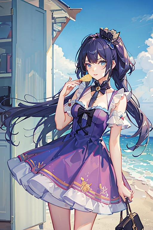 Magical girl ice cream dress