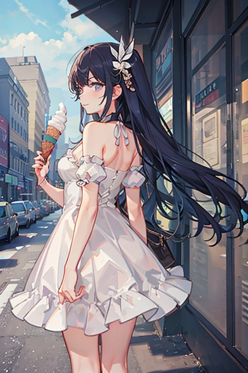 Magical girl ice cream dress