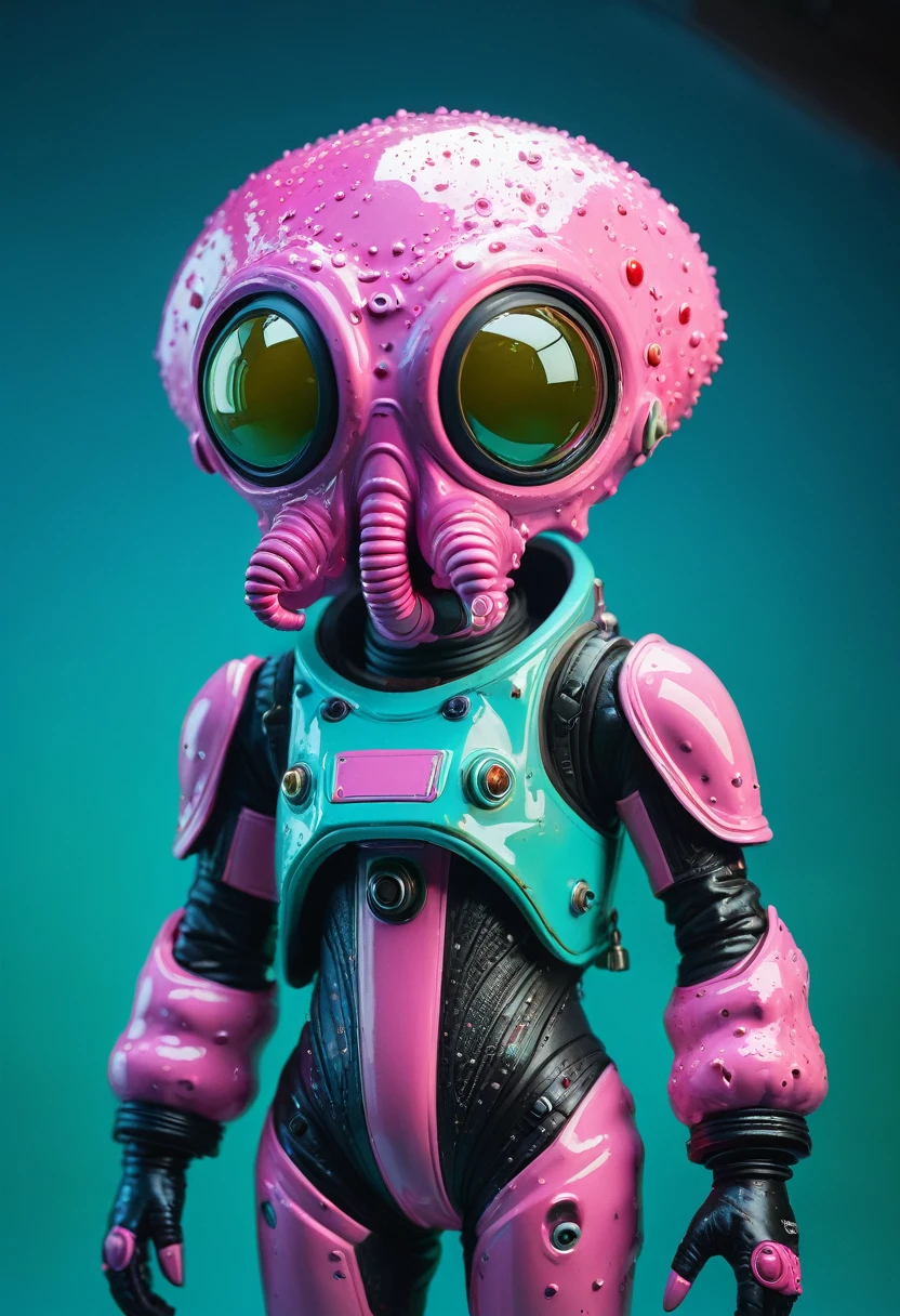 8K, ARTISTIC photogrAphy, best quAlity, mAsterpiece: 1.2), A (potrAit:1.2) Don Bluth Style ASTRONAUT Cthulhu pink Toon Doll, full body RAW candid cinema, cyan hair, 16mm, color graded portra 400 film, remarkable color, ultra realistic, sad admosphere, dark lighting, oppressive atmosphere, depressive colors, kodak portra 400, photograph,r, Natural Light, Pinhead lighgts, blur reflection, Brush Strokes, Smooth, abstract, Splatter, Oil On Canvas, rainbow colors, fractal isometrics details bioluminescens : a stunning realistic photograph of wet bone structure, 3d render, octane render, intricately detailed, titanium decorative headdress, cinematic, trending on artstation | Isometric | Centered