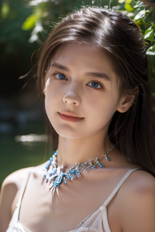 18 years old girl, seductive innocent face, (blue eyes:1.1), blonde hair, cute nose, snub nose, (realistic), super detail, masterpiece, ultra-high resolution, 8k UHD, SLR camera, high quality, detailed skin texture, toned body, symmetrical face, detailed face, perfect face, Realistic girl, (necklace:1.2), elina, S151_ViktoriaTisshko, miamalkova,