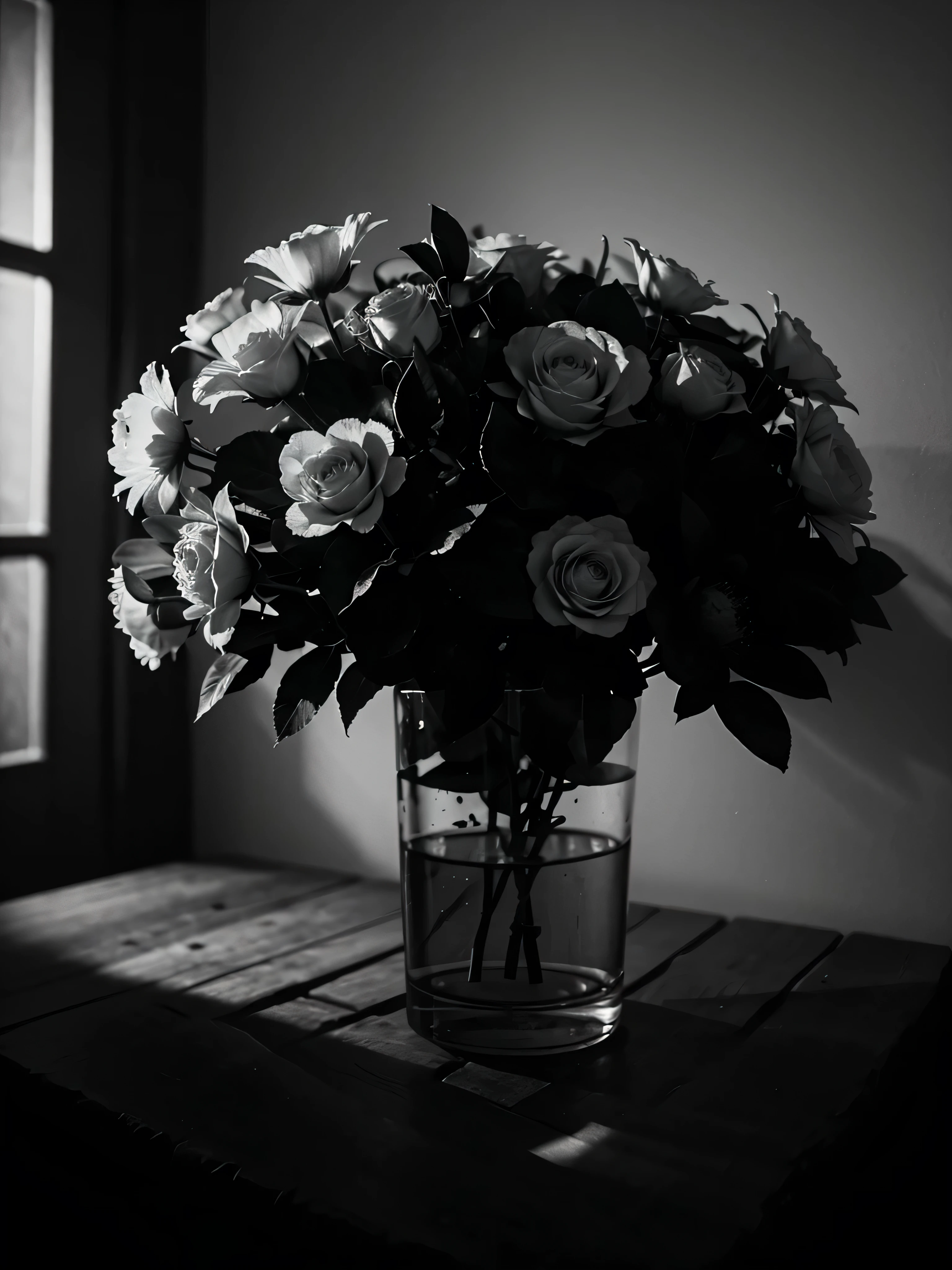 Chiaroscuro flowers 2