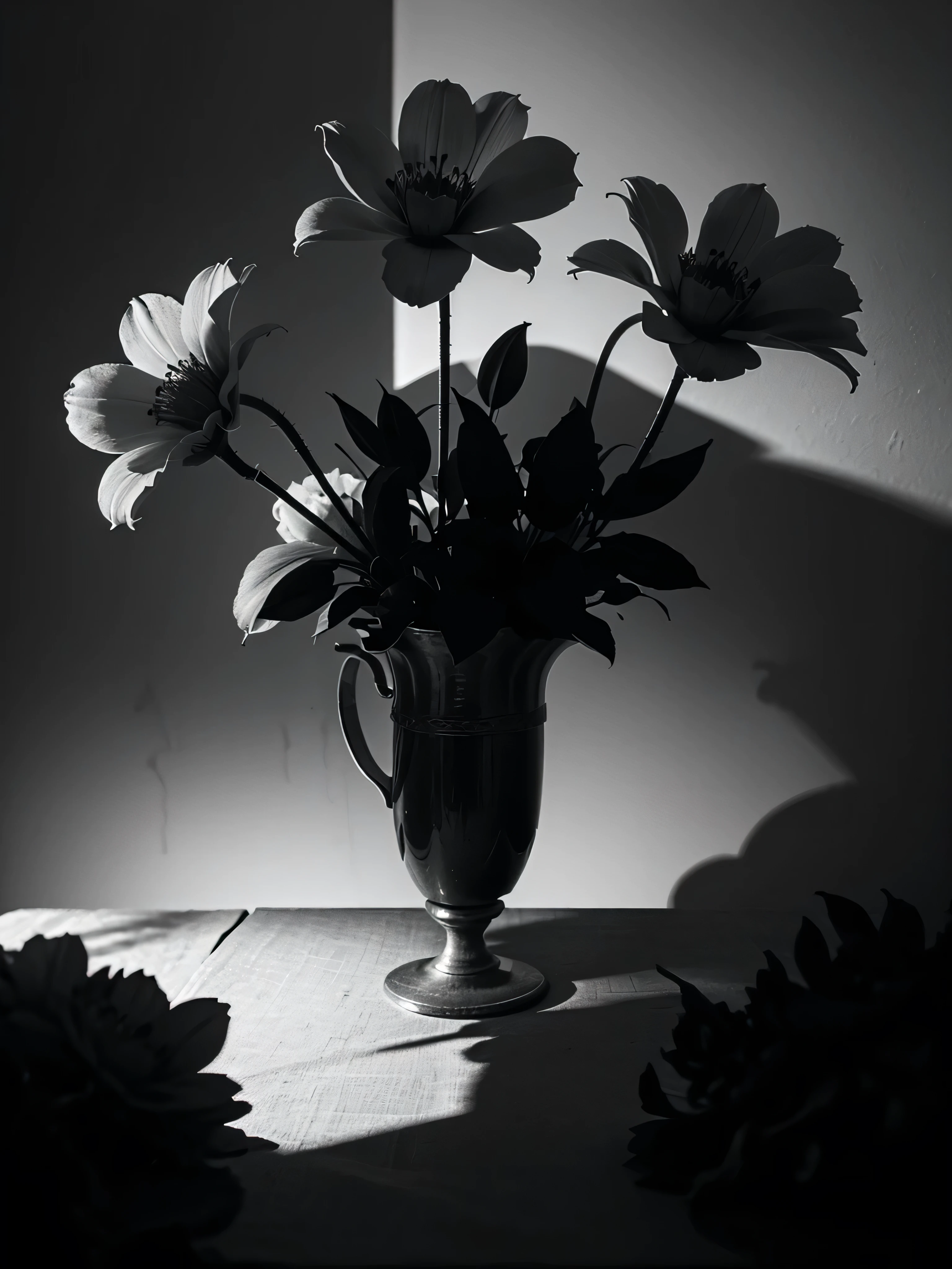 Chiaroscuro flowers 4