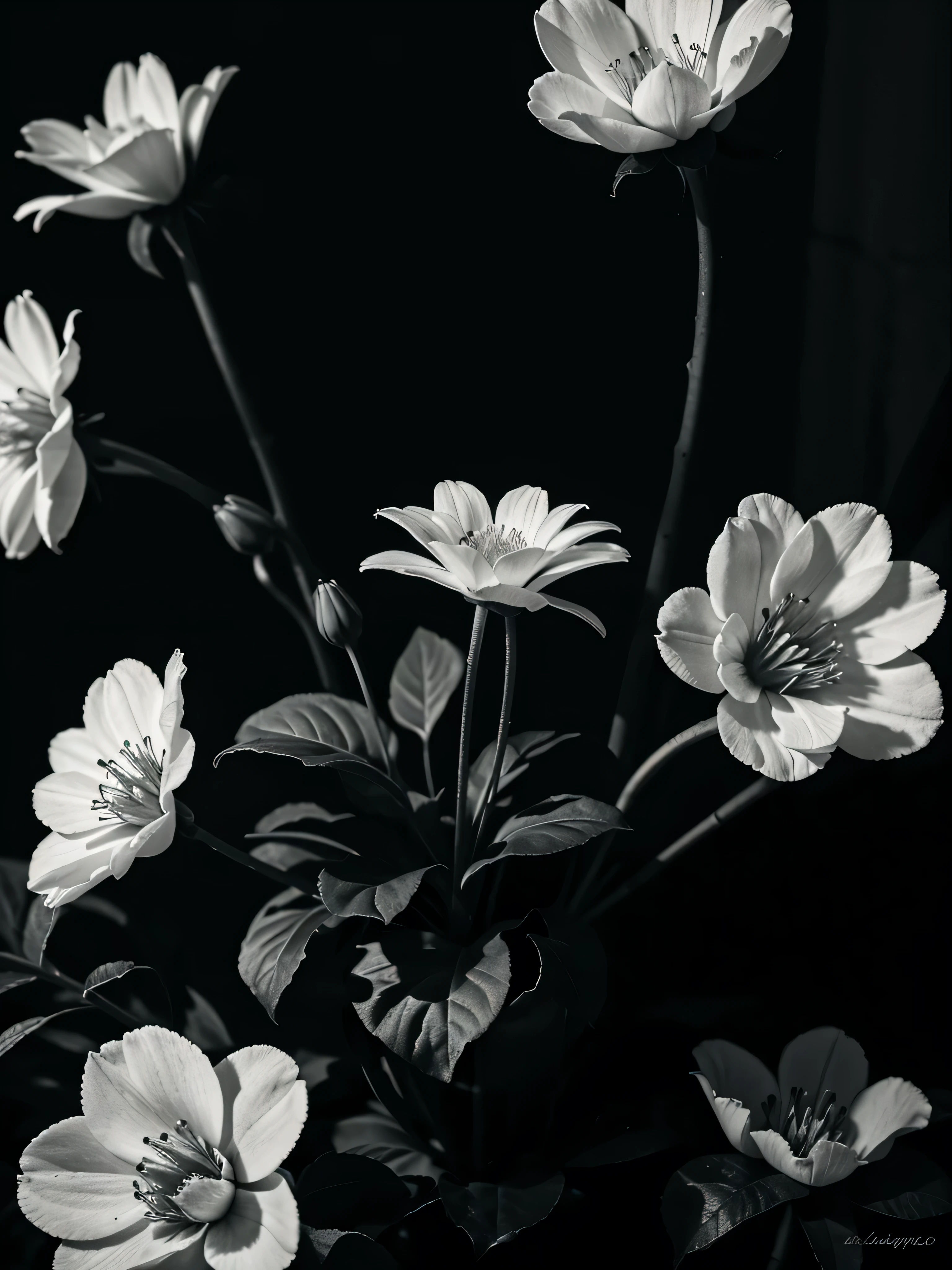 Chiaroscuro flowers 4