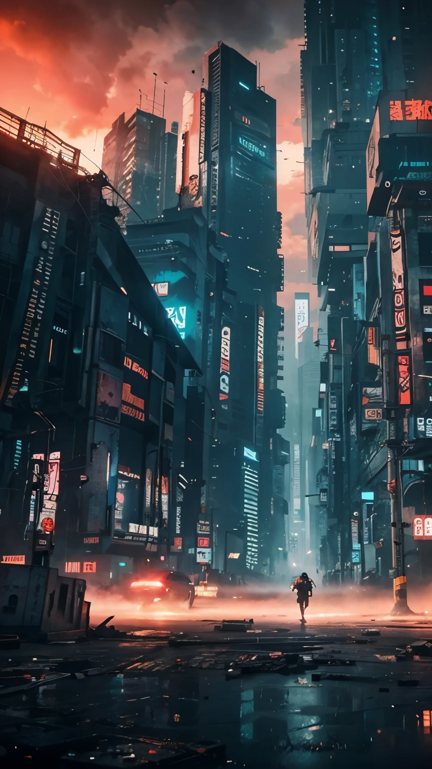 Dystopian Cyberpunk