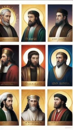perfect group of jew biblical characters'