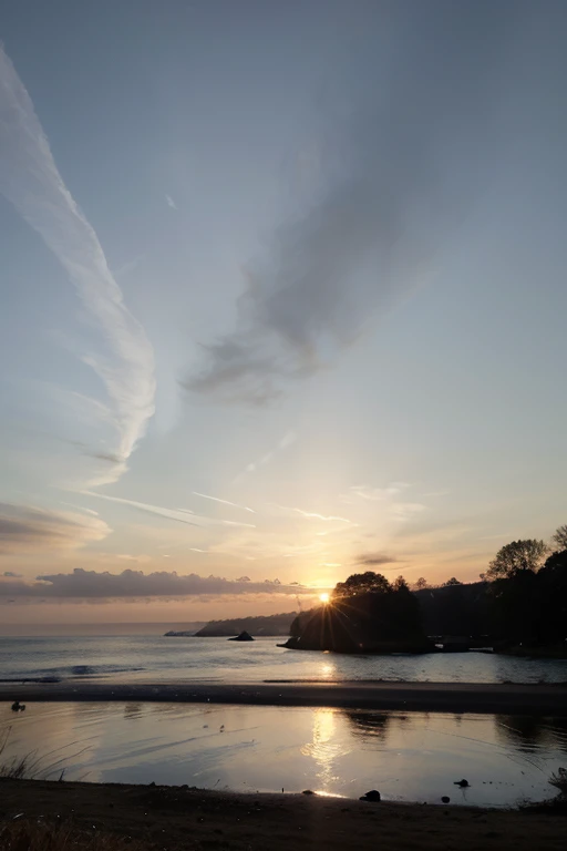 At dawn