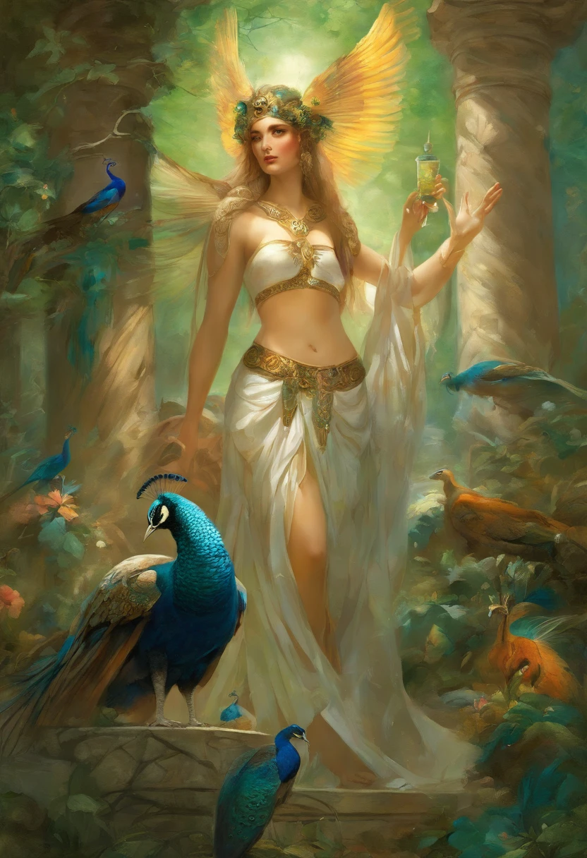 fullbody giant white swan, full body A giant greek woman take a bath, river, water, litter flower, plan, tree far away, The dust and smoke on the fields ground, dramatic sky, dramatic cloud . hdr, (photorealism, masterpiece quality, best quality),((best quality)), ((masterpiece)), ((realistic)), (detailed), reflective luminous white:1.5, texture glossy orange:1.3., a mature sad female, ethereal, large breasts, vivid color, bare shoulders, arms down, armpits, thighs, [light smile], expressionless, masterpiece, 8k resolution, fantasy art, ((high jumper's body proportions)), ((((no panties)))), ((no panties))), ((( No pants))),(((No socks)))),(No skirt)))),((No shoes)))),((Dynamic posture)))), (Full body))), , (Greek feet), (Carefully groomed nails),((Delicate and small toes, perfect toes))), (Camel toes),((Correct anatomy)),((Correct dissection))),( Clothing: high slit design, white flowers cut at the waist, perfectly blending with the figure))), (((the world of clouds and mist))), (the clothes are painted with dirty and blood )))),