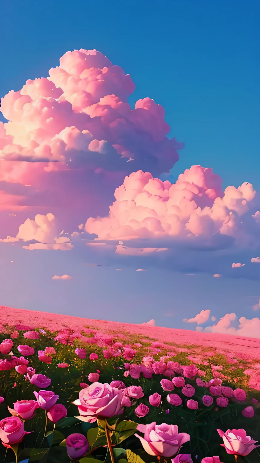 I'm tickled pink
That things are rosy
And skies are blue once again