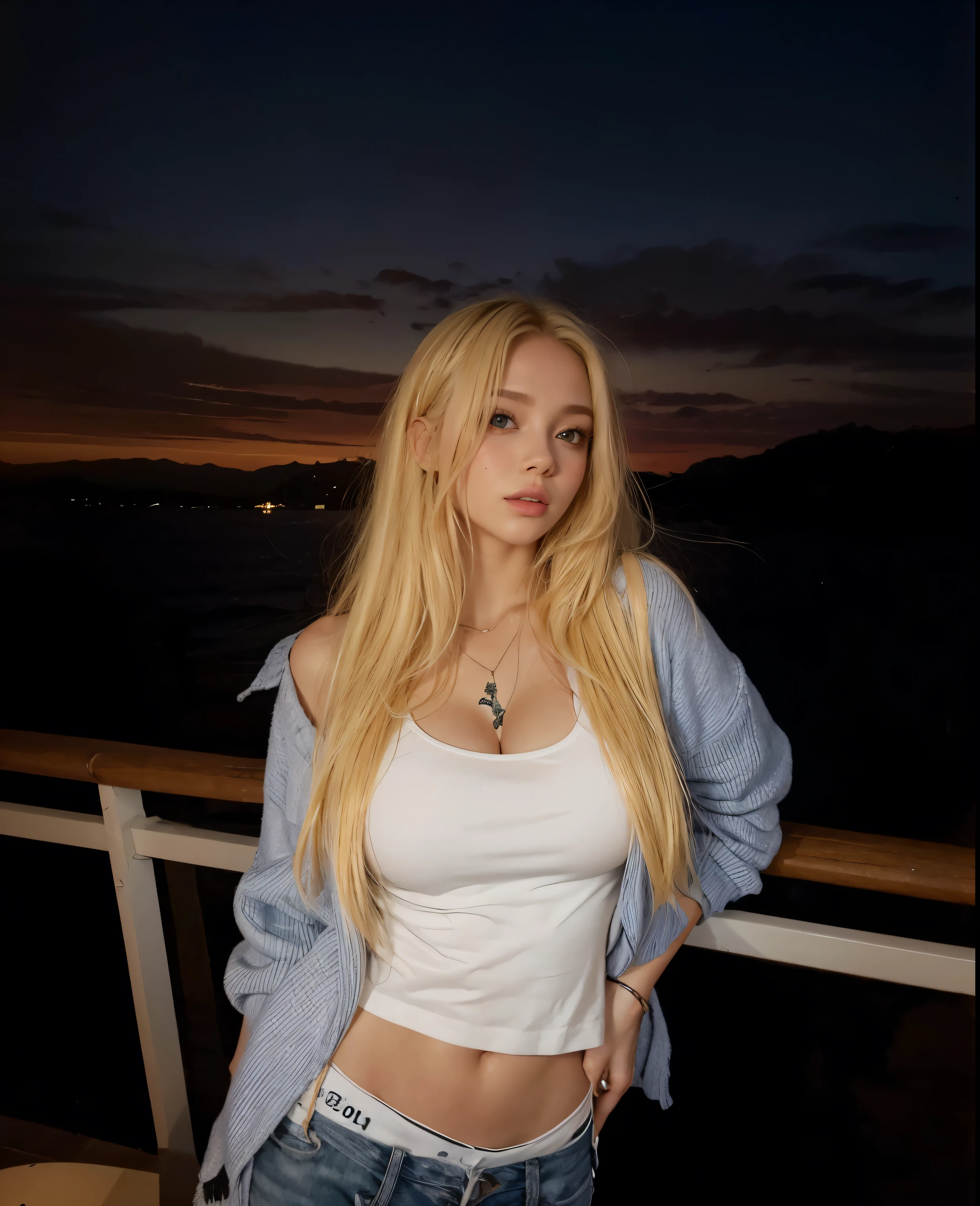 Blonde hair perfeito, olhos lindos, boca bem desenhada, rosto latino, mulher latina