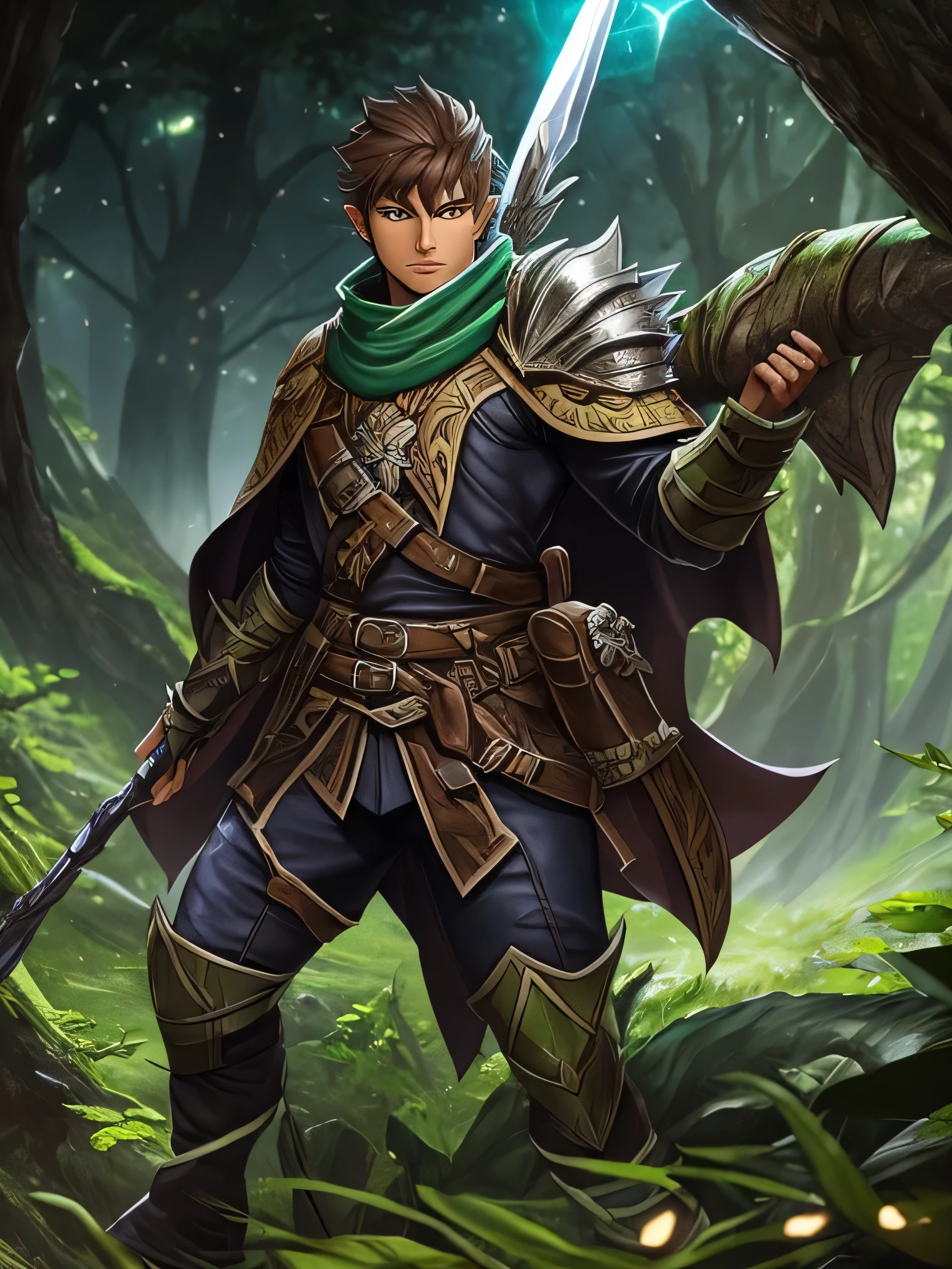 Create a hero character for my tabletop rpg campaign based on this information: Orion, the Legendary Hunter: race: Elfo da Floresta Classe: Ranger (monster hunter) Alinhamento: Neutro 