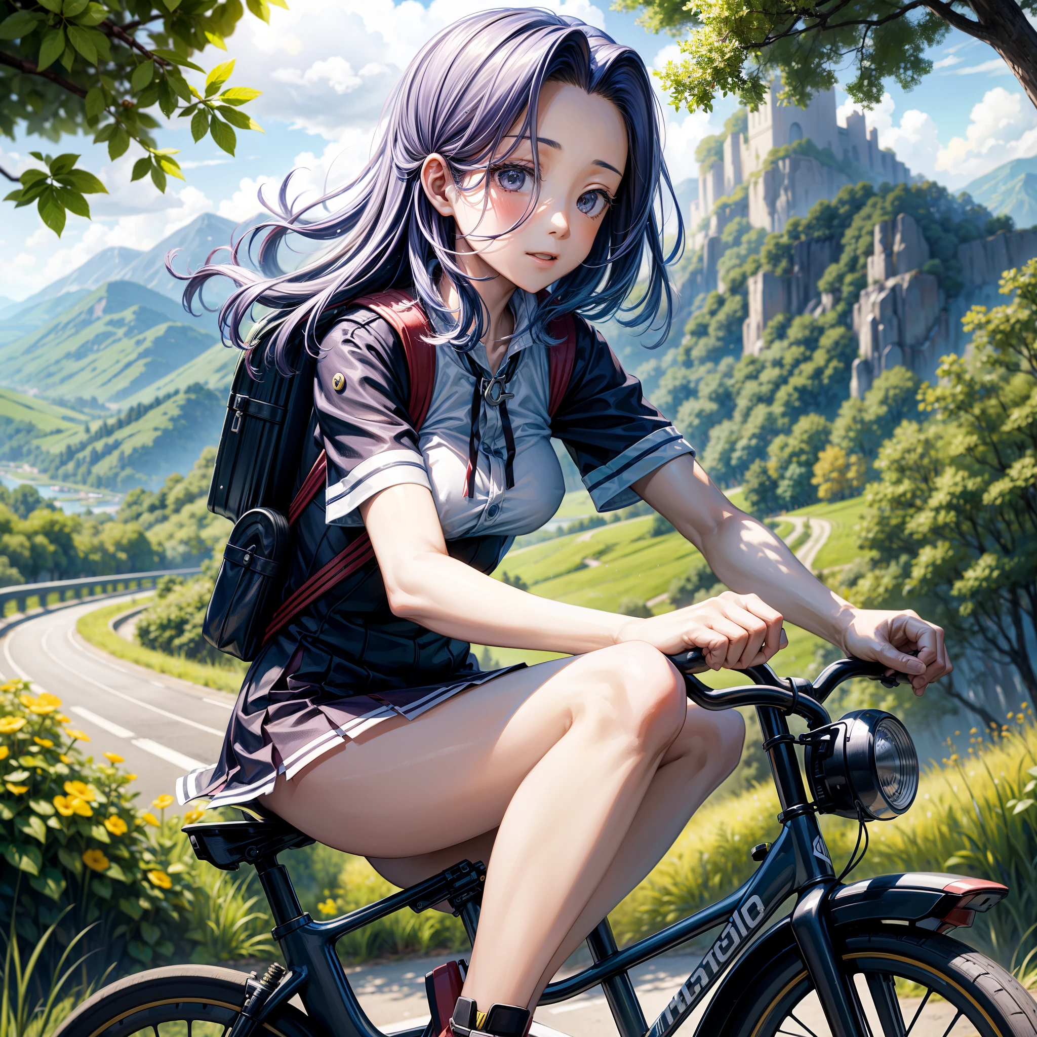 Cycling is、It&#39;s an exhilarating activity where you can run through the wind.。In the clear morning air、In the saddle、When you start pedaling、Vitality throughout the body。The bicycle tires grip the asphalt smoothly.、The rhythmic rotation creates a pleasant rhythm.。

The unfolding landscape is々And transition、Increased sense of unity with nature。Running through the lush countryside、Hear birds singing、The scent of flowers wafts through the air。On mountain roads、Taking on a steep uphill climb will strengthen your cardiopulmonary function.、The sense of accomplishment when you reach the top is incomparable.。On the downhill、Enjoy a speedy ride。The wind flutters my hair、A refreshing sensation envelopes the whole body。

In urban cycling、It&#39;s fun to escape the hustle and bustle of the city and explore hidden spots.。Running along the park&#39;s greenway、Glide along the riverside path。You can also discover a new side of the city.、This is the joy of cycling.。

I often go cycling with my friends.、Running at the same pace creates a sense of community。With occasional breaks、Enjoy a picnic in a scenic spot、Taking a break at a local cafe is one of the things I enjoy.。Exchanging advice with each other、It&#39;s also exciting to explore new routes.。

Cycling is単なる運動ではなく、It&#39;s also a refreshing experience for the mind.。Forget the stress of everyday life、Enjoy the feeling of being one with nature、You can spend your time in a healthy way。Every time I pedal, my mind and body become lighter.、Anticipation for the next destination grows。

Also、As an environmentally friendly means of transportation、Cycling is持続可能な社会の一助となる。By choosing a bicycle instead of a car、Reduce exhaust gases、Contribute to environmental protection。

Cycling is、It is an activity that symbolizes freedom and adventure.、Its appeal is not limited to any age or gender.、Everyone can enjoy it。Somewhere today、Someone will be pedaling away in search of new scenery.。