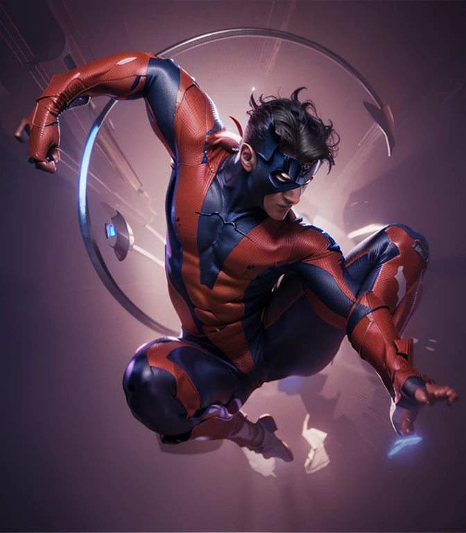 (Realistic:1.4), 4k, super detailed, high quality, x-men Nightcrawler,