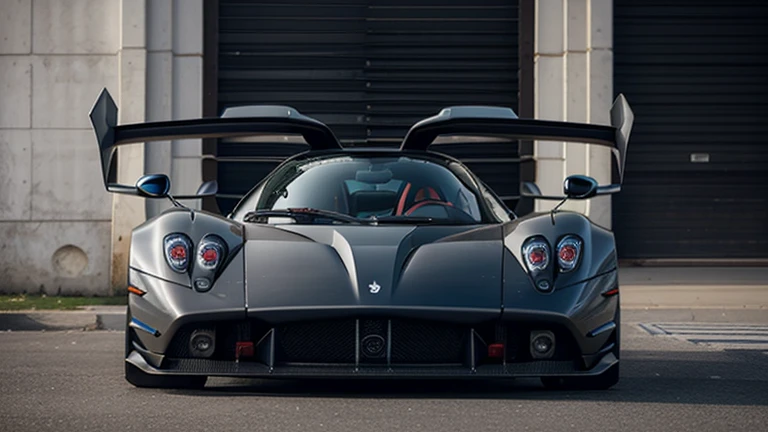 make pagani zonda modern and more beautiful version without that big airfoil and with the side