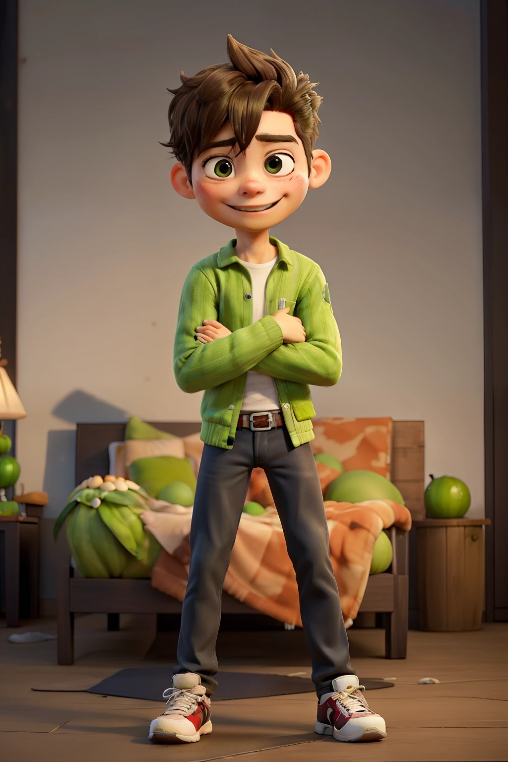  cara aguacate , feliz , piernas , brazos , pelo , boca , hombre
