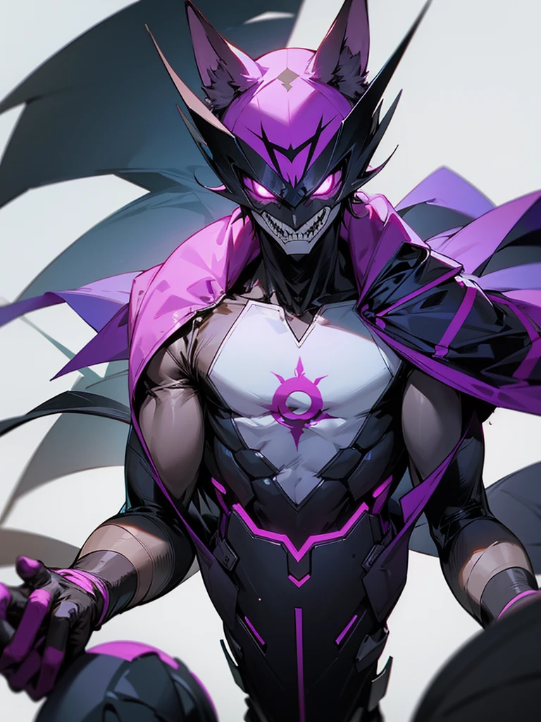 Humanoid jackal as a male DC super villain