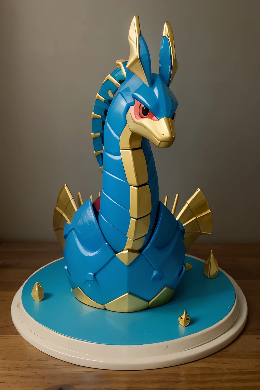 Crea un Gyarados esqueleto