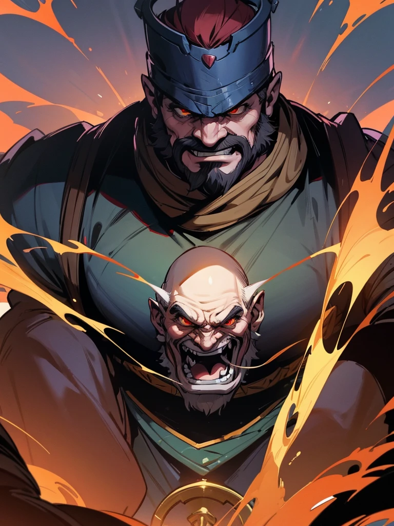 Dwarf as a male DC super villain