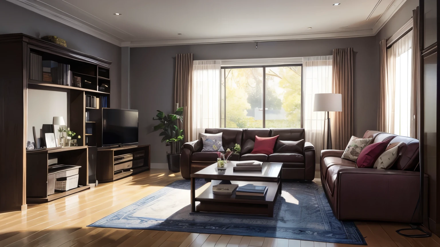 poor living room