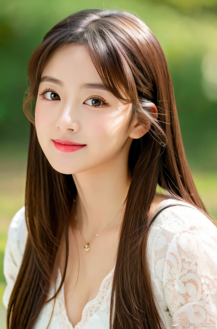 (((8ｋ,Very detailed,Attention to detail、highest quality，masterpiece,Attention to detail))),RAW Photos & Realistic atmosphere,Beautiful dark eyes,Glossy lips,beautiful黒い Eyes，White skin、Her deep black eyes are very beautiful,Very beautiful face,Very beautiful face、Vibrant, Red face,beautiful, Glowing Lips,beautiful Eyebrows,Infinite Reality, Realistic Young Gravure Idol,Very cute woman , Young Gravure Idol, Young Gravure Idol, とても美しくてかわいいbeautiful 21 year old beauty,Incredibly beautiful and elegant，beautiful 21 year old beauty,Natural soft light,（Shiny Hair,,beautiful and kind eyes：1.5）,Gentle features,Shapely breasts,Long Hair,beautiful posture,No makeup,let me&#39;Looking at the camera,shirt，Japanese women，