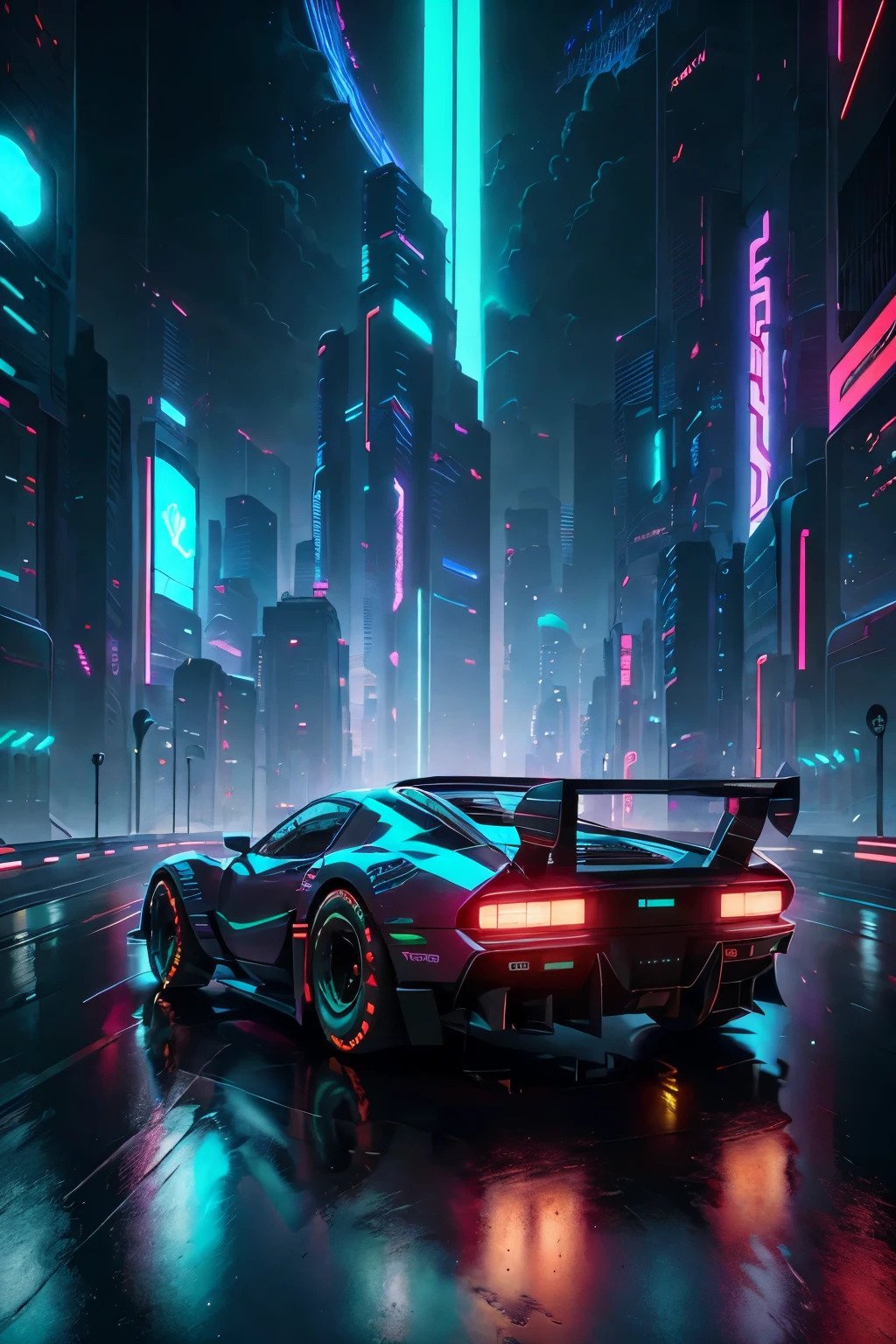 Immerse yourself into the pulsating neon-lit avenues of a futuristic cybercity and immerse yourself in the heart-thumping realm of Retrowave 2 car racing. Every facet is painstakingly sculpted, each detail bursting with vibrant life and breathtaking realism, ensuring an unrivaled adventure. Captured in breathtaking 8K HD, these cinematic images revolutionize visual storytelling. From the intricate metropolis structures to the streamlined racing vehicles, every detail is exquisitely rendered to mesmerize the senses. This masterpiece is a testament to unmatched craftsmanship and immersive storytelling