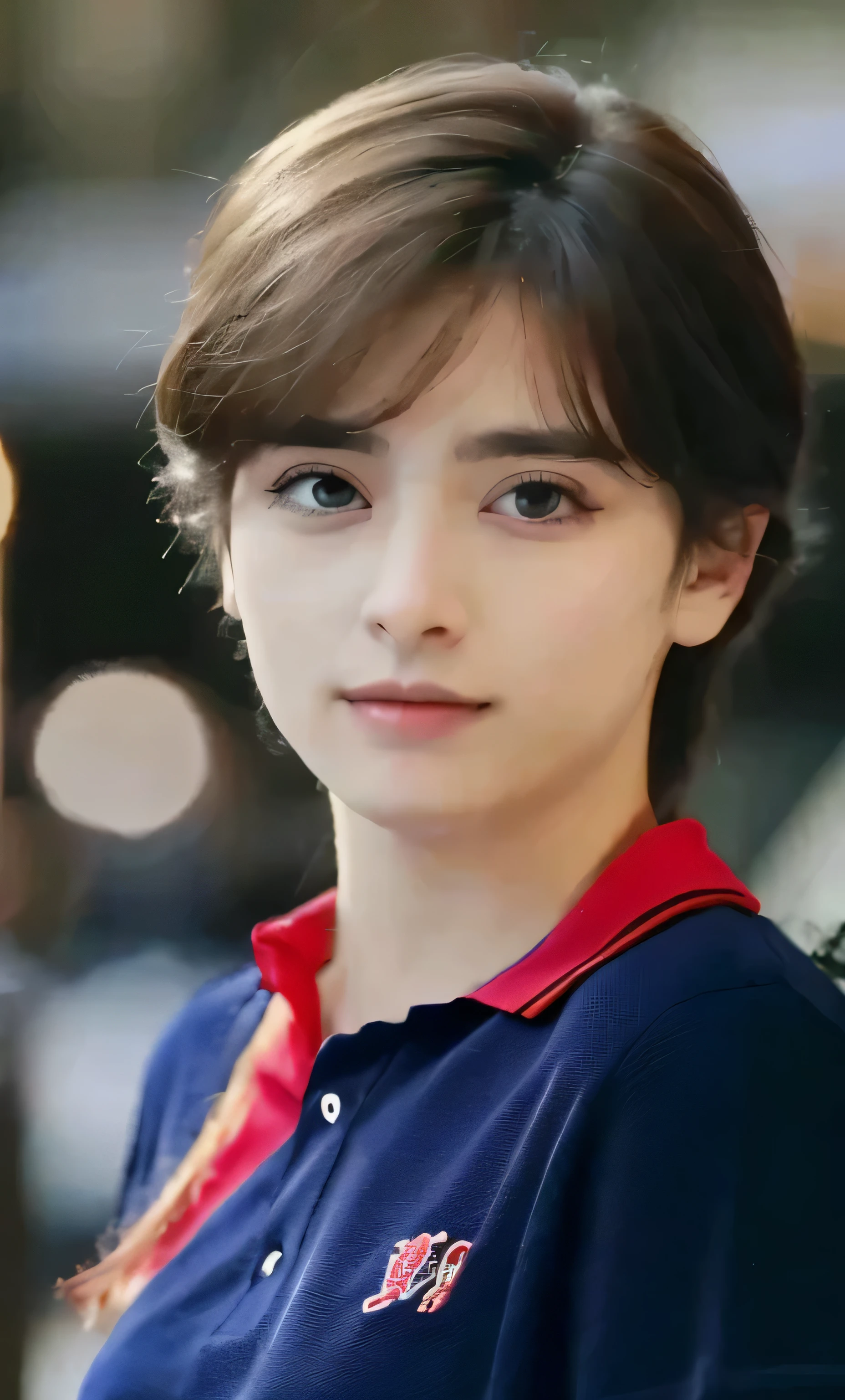 Sakura's height when seen in Yaesu180cmBeautiful Boy、18talent、No glasses、Black polo shirt、Double、Droopy eyes、Big Eyes、Beautiful under-eye bags、Thick, strong eyebrows、narrow space between eyes and eyebrows、Nose is open、Fair skin、The lips are thin and tight、Short Hair、