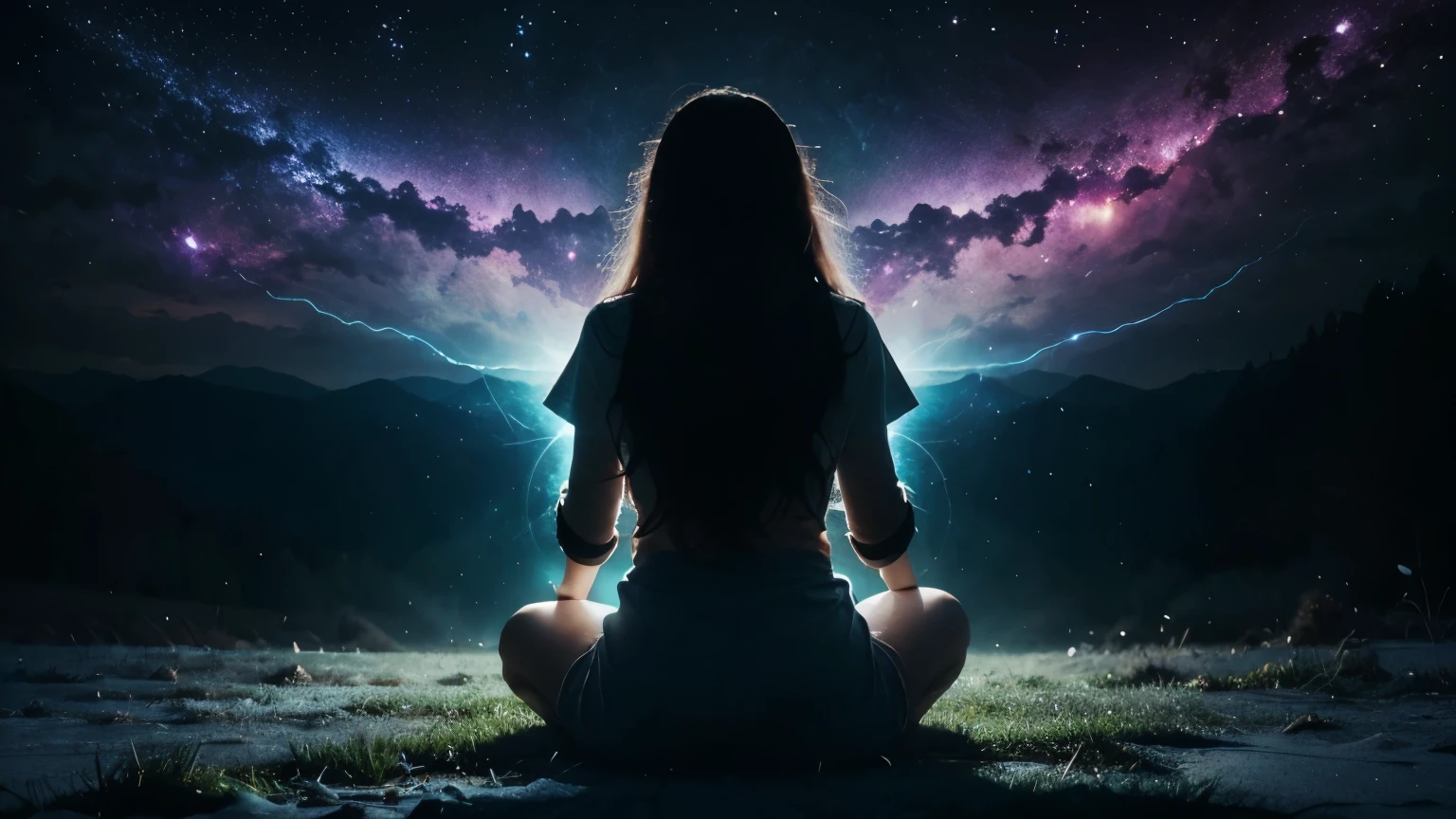 create a wallpaper for the youtube banner , spirituality, magic, soul, energy, universe, nature, witchcraft