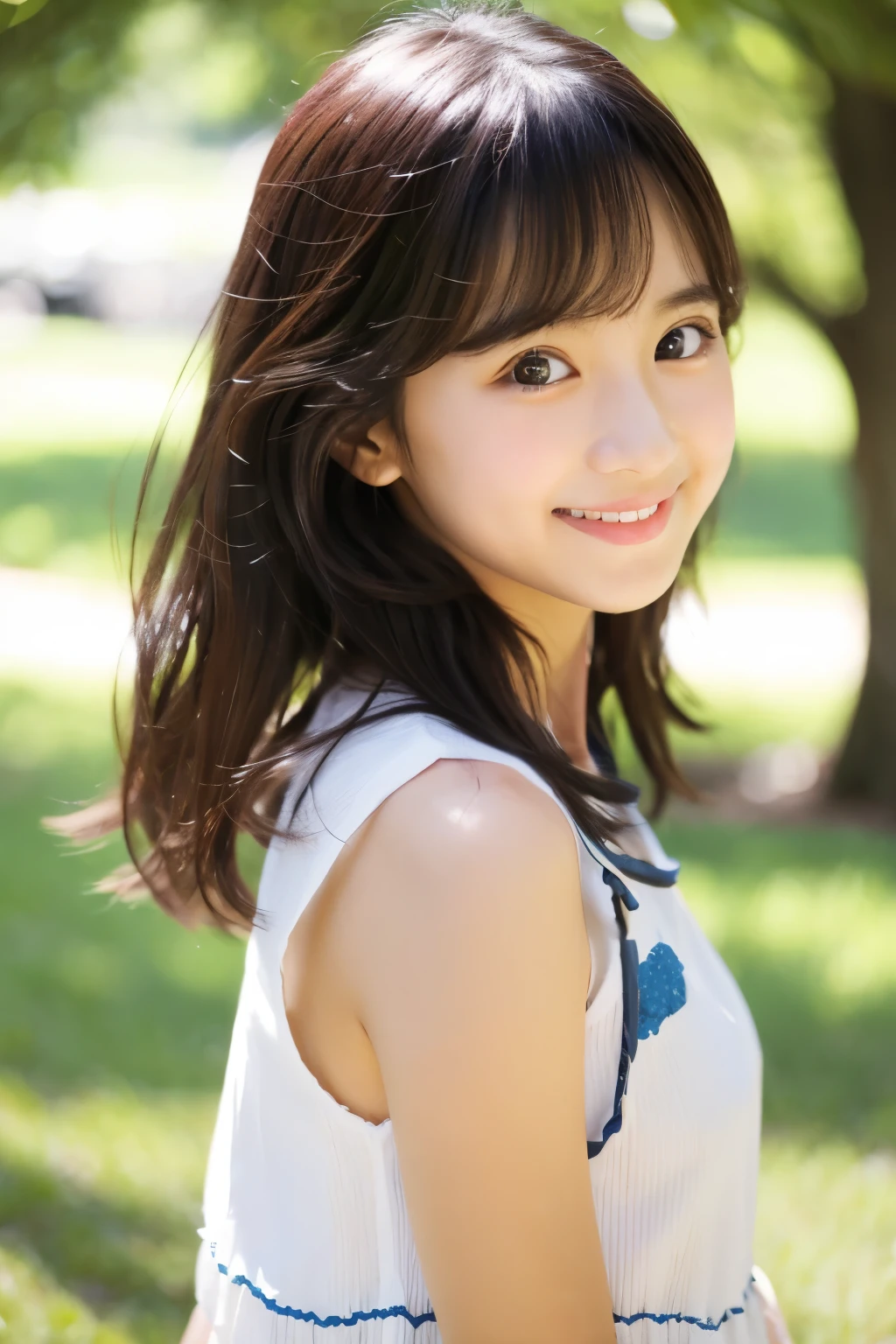 6 years old、、smile、Big eyes、Shining eyes、cute