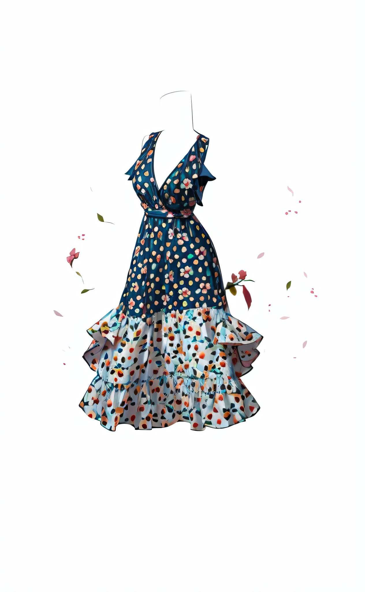 clothing,light blue,Off-shoulder floral maxi dress