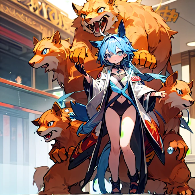 Monster characters sprites set in pokemen style, Monster character sprite set in Pokemon style,opening ceremony,快樂的氣氛
Tokyo Comic Con
personification(Beast ears, human body and beast tail)
Toy Figures,Nendoroid 3d anime style,Anime action figure life-size wax figure platinum silicone movable statue mixed species,different kinds of animals,various species,Various animal Digimon evolutions,Ultimate Evolution,perfect body,ultimate body,UFO,有personification
數碼寶貝進化,Ultimate Evolution,perfect body,ultimate body,UFO,有personification
personification(Beast ears, human body and beast tail)Pictured with many animals including a horse,Capybara,There are cats,personification(Beast ears, human body and beast tail)
\(Lovely,Kawaii,),quality\(masterpiece,high resolution,top-quality,top-quality,提high resolution,RAW photos,Best quality,Very detailed\)
A few magic effects(Fireball Waterball)
(Female protagonist)