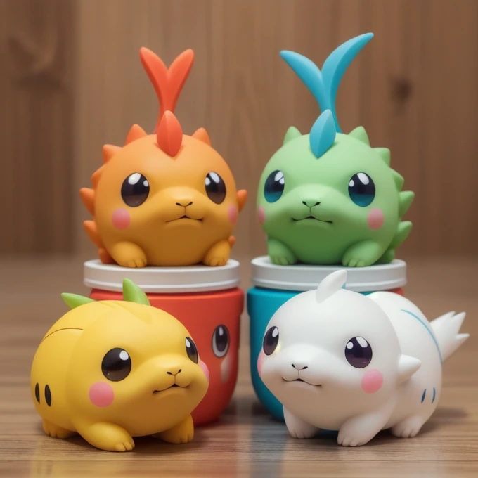 Monster characters sprites set in pokemen style, Monster character elf toy figures set in Pokemon style,Nendoroid 3d anime style,Anime action figure life-size wax figure platinum silicone movable statue mixed species,different kinds of animals,various species,Various animal Digimon evolutions,Ultimate Evolution,perfect body,ultimate body,UFO,有personification
數碼寶貝進化,Ultimate Evolution,perfect body,ultimate body,UFO,有personification
有馬,Capybara,There are cats,personification(Beast ears, human body and beast tail)
\(Lovely,Kawaii),quality\(masterpiece,high resolution,top-quality,top-quality,提high resolution,RAW photos,Best quality,Very detailed\)
A few magic effects(Fireball Waterball)