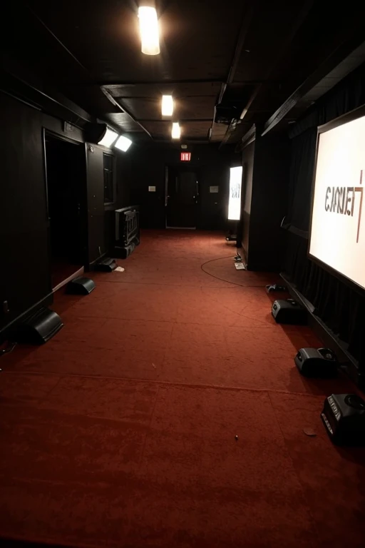 Cinema red carpet Empty