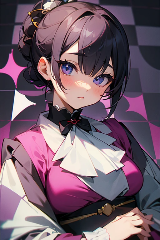 MS. cute、Taisho、Checkerboard Pattern、Beautiful Eyes、