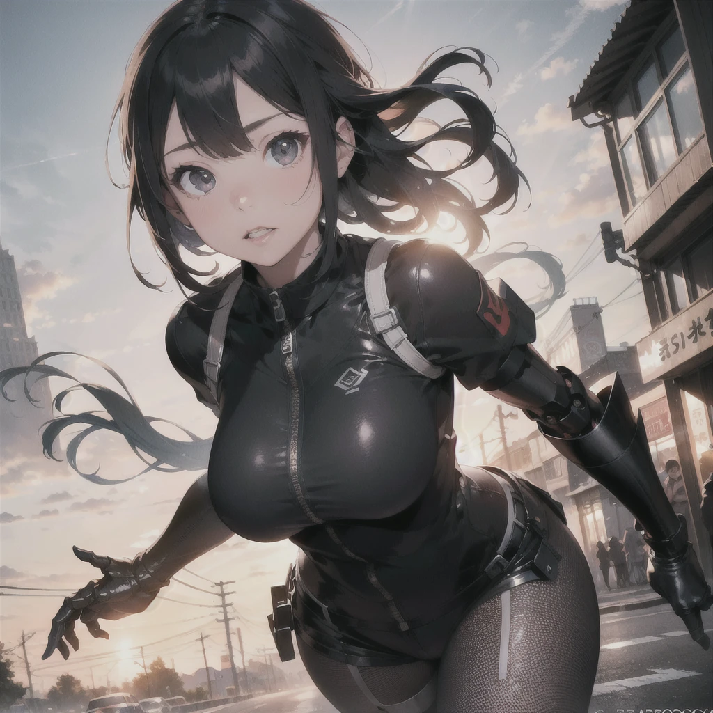 (best quality,8k,highres,masterpiece:1.2),ultra-detailed,(realistic,photorealistic,photo-realistic:1.37),detailed face,beautiful robot girl,robotic appearance,perfect robot body,perfect body,large breasts and big butt,intricate machinery,shiny metal,futuristic,cinematic lighting,vibrant colors,digital art,concept art