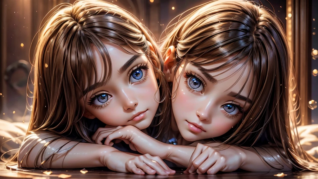 high quality, 3d, 1girl, cat, playing, cute, adorable, lovely, beautiful detailed eyes, beautiful detailed lips, extremely detailed face and figure, intricate details, photorealistic, realistic lighting, dramatic lighting, warm colors, soft colors, delicate, elegant, graceful, fantasy, whimsical, magical realism, dreamlike, ethereal, calming, peaceful
