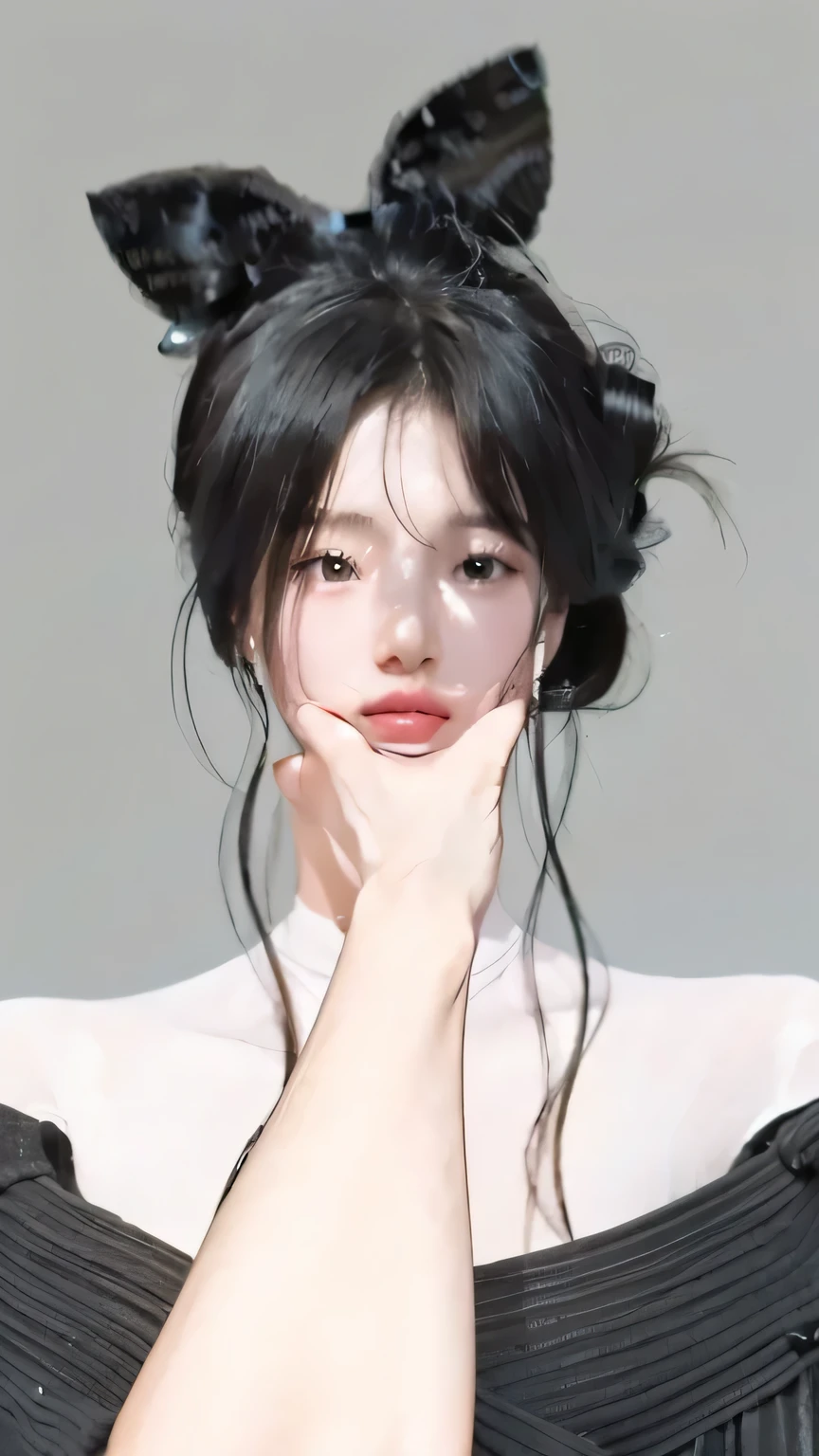 8k, masterpiece, RAW photo, best quality, photorealistic, extremely detailed CG unity 8k wallpaper, Depth of field, Cinematic Light, Lens Flare, Ray tracing, (extremely beautiful face, beautiful lips, beautiful eyes), intricate detail face, ((ultra detailed skin)), best quality, Masterpieces, Super high resolution, (photograph realistic:1.5), Original image, luxury long dress, 1girl, offshoulder, In the dark, deepshadow, low tune, Cold light, Sexy look, long whitr hair,Cafe,pretty,lim light,swirling hair, medium shot, big breast.