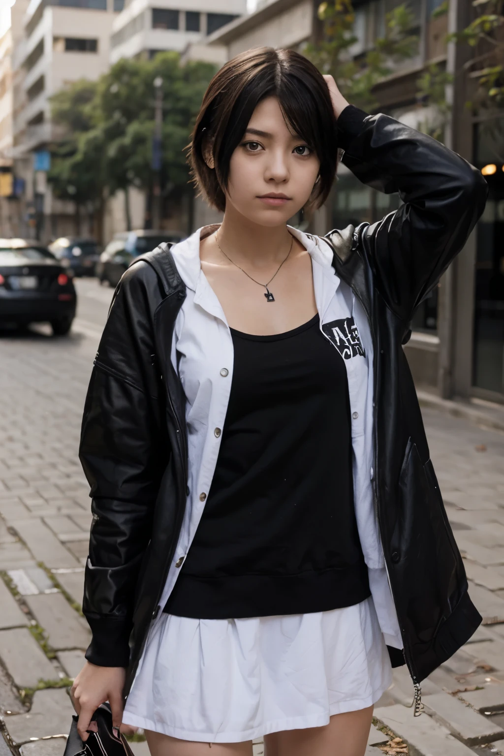 Crea una chica estilo death note