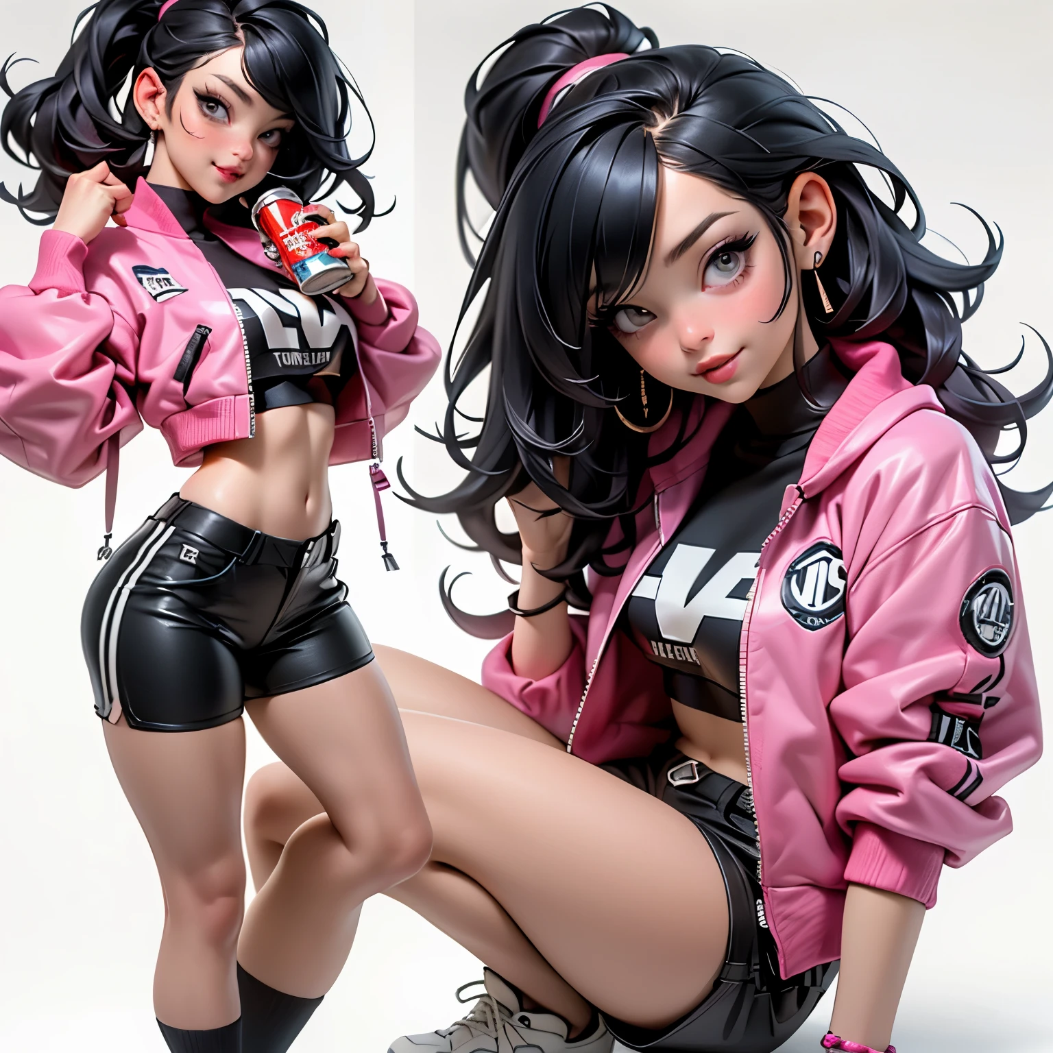 Kizi，Bold personality，Fashion and personalization， girls，Raised sexy