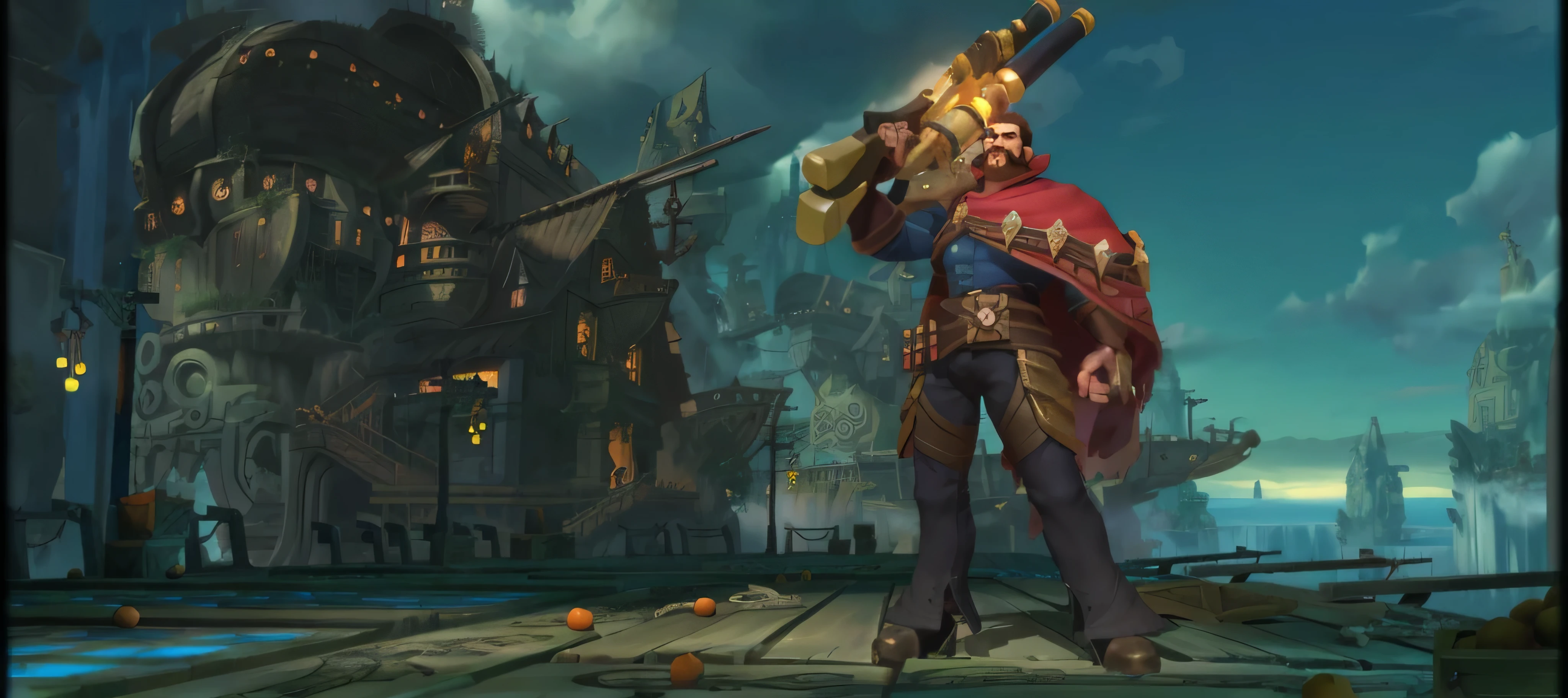hay un hombre con barba y una capa sosteniendo una espada, character arte salpicado, official arte salpicado, arte conceptual de juegos antidisturbios, iconic character arte salpicado, dibujado por comunista, tumbas, arte salpicado, league of legends arte salpicado, Antecedentes de disturbios, arte de personajes de liga de leyendas, valve promotional arte salpicado, arte conceptual de la liga de leyendas, arte de estilo liga de leyendas