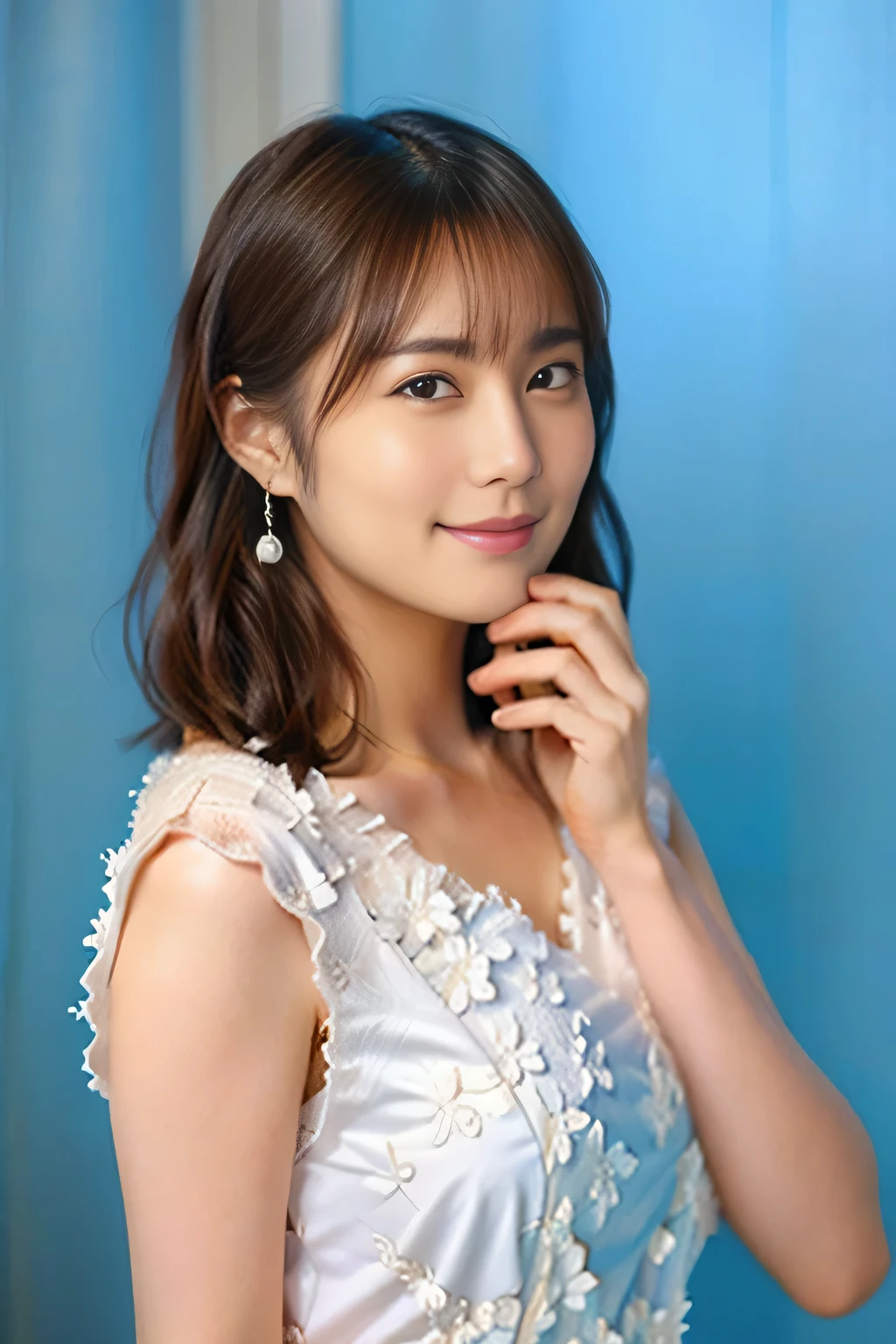 Woman in white dress,  Famous Japanese actresses, 