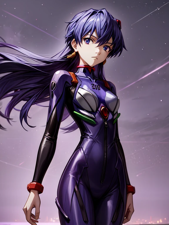 girl, bodysuit, evangelion