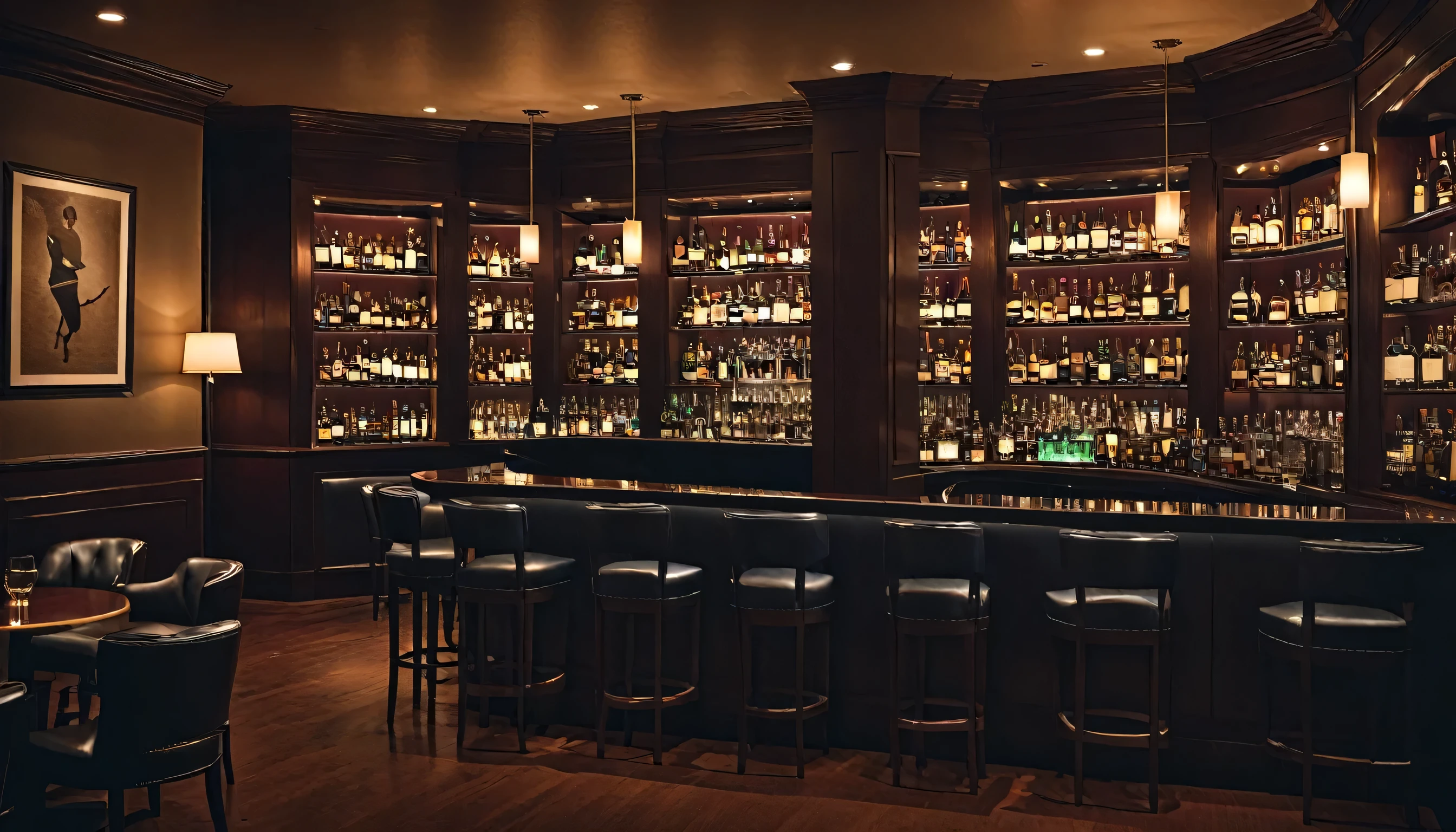A sophisticated jazz bar in Kansas City