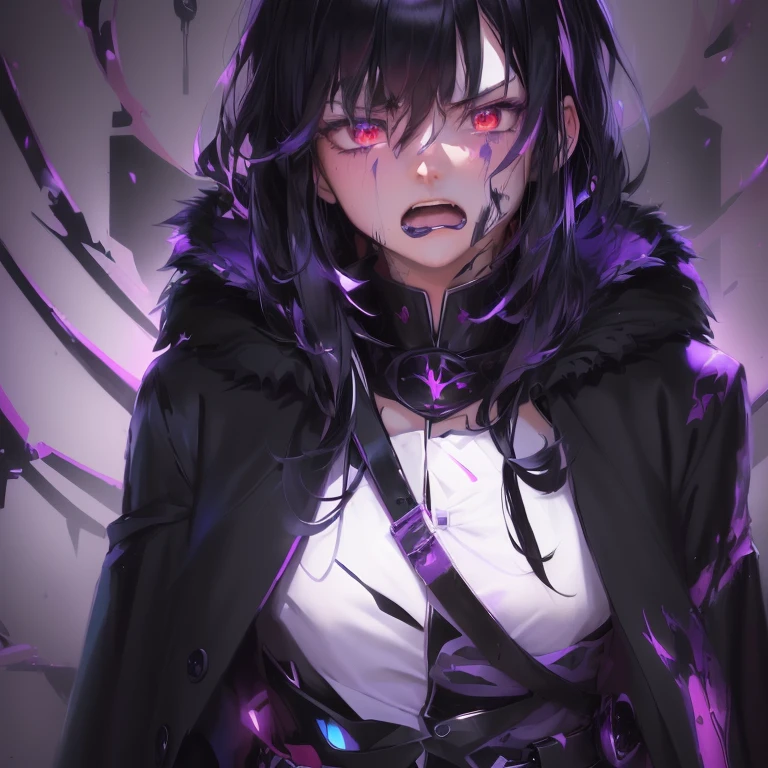anime - style image of a soft featured young man with Black hair and a cape, badass anime 8 k, gapmoe yandere grimdark, portrait gapmoe yandere grimdark, shalltear bloodfallen, best anime 4k konachan wallpaper, yandere, gapmoe yandere, yandere intricate, zerochan art, zerochan, anime moe artstyle