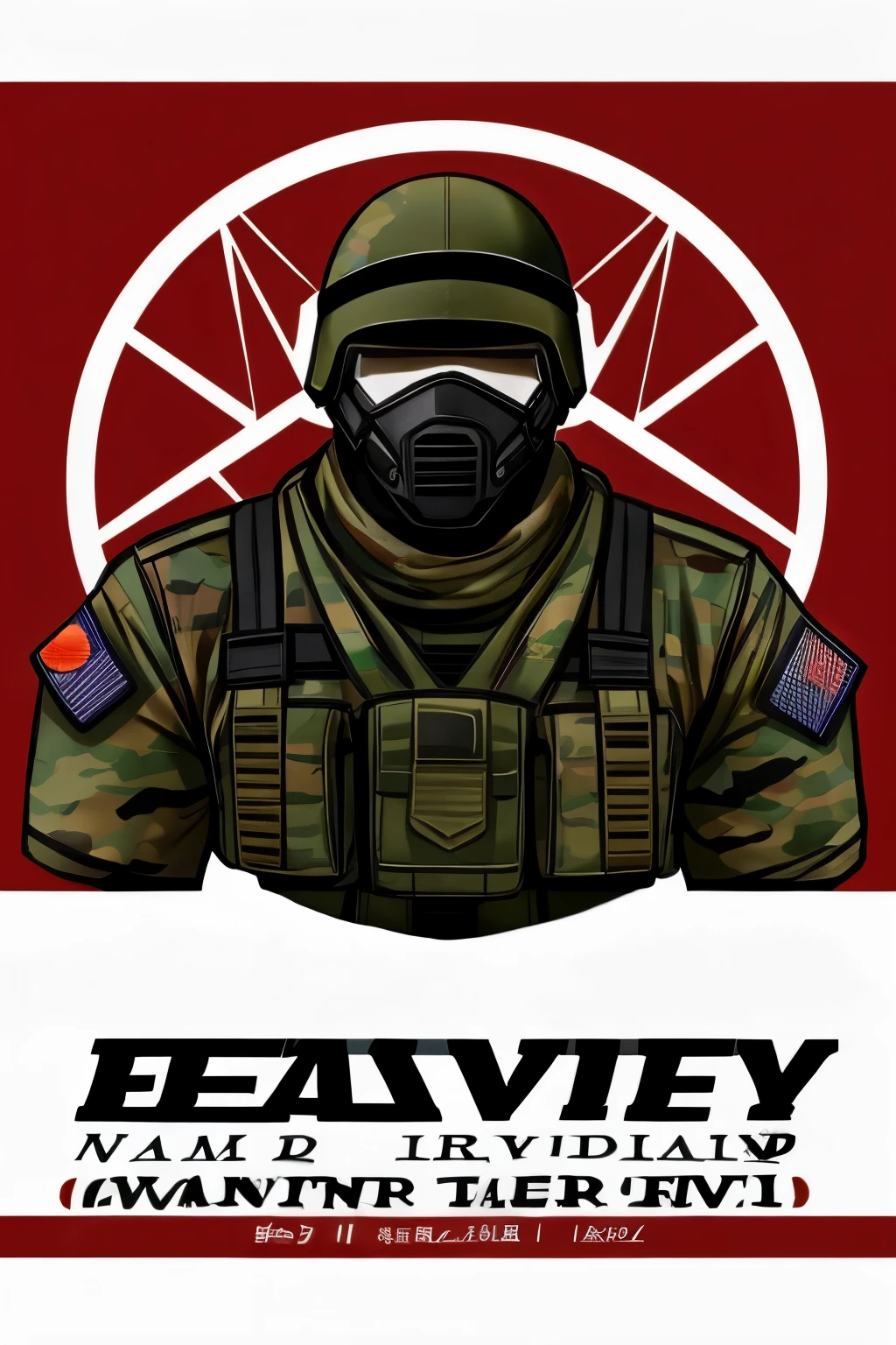 Military style,balefire,soldier,Prepare for war,Simple style,Modern,logo design,Logo removal,China