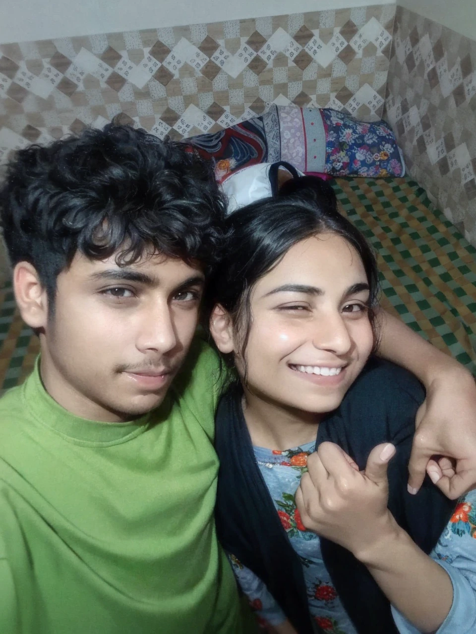 Anime boy and girl