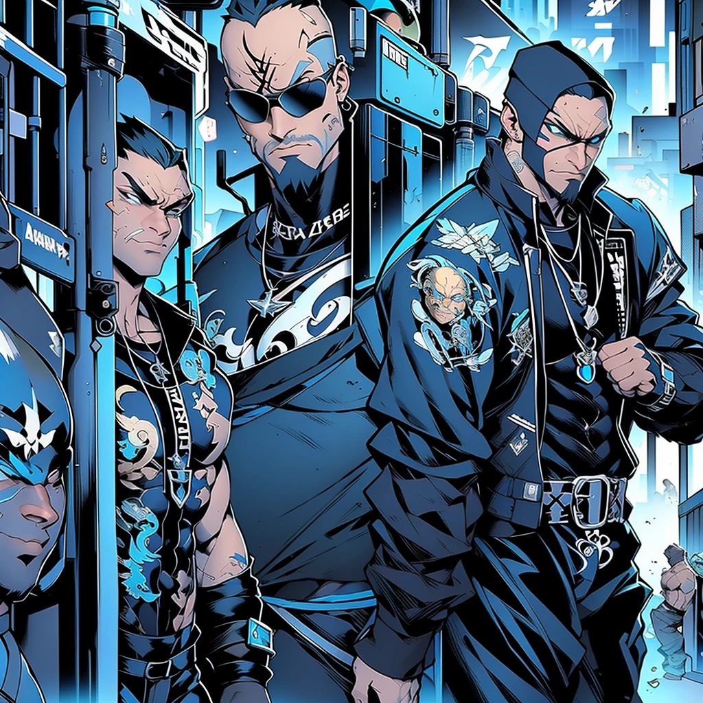"Get ready for an adrenaline-fueled adventure with the 01 gangstar crew. With their unique blend of street smarts and futuristic technology, they are the ultimate team to take on any challenge. Join them on their latest mission and witness the stunning renderings of their epic battles."