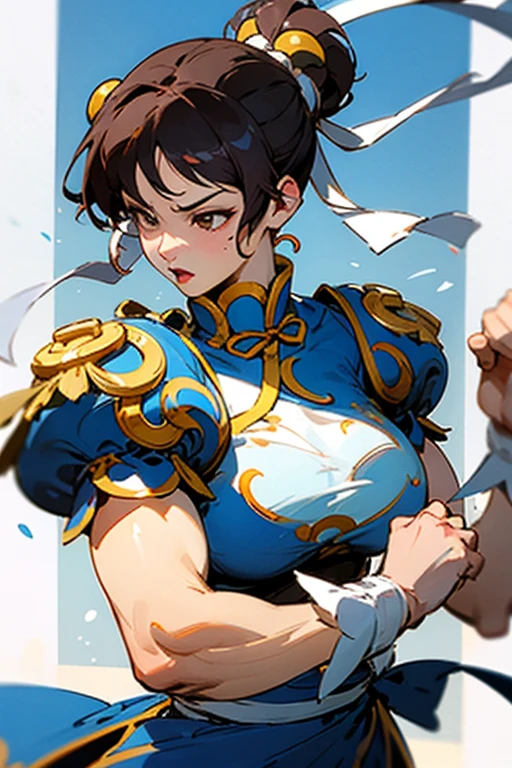 Chun li chupando o pau do ryu