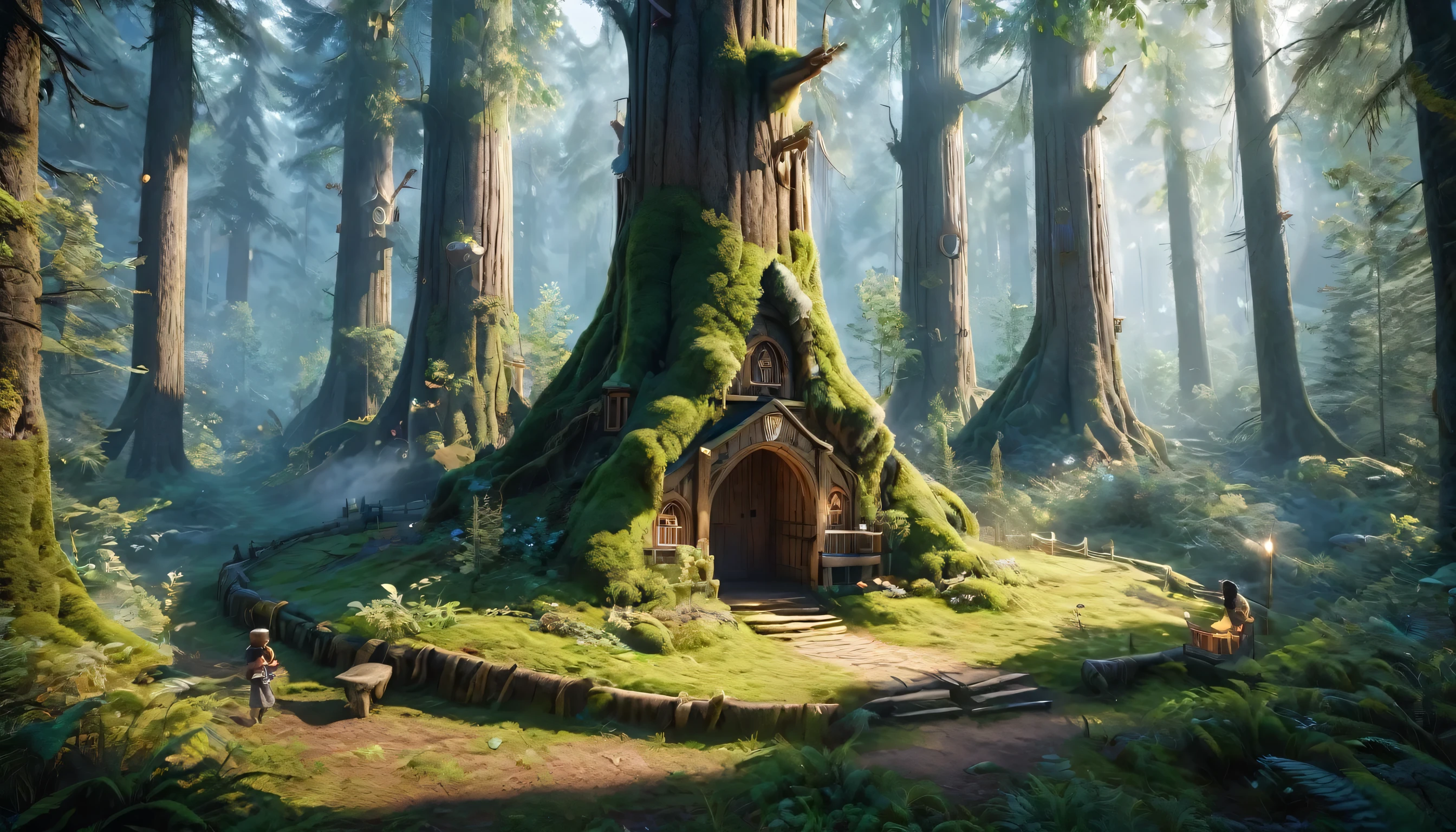 Join the adventure in Greenwood Forest, where the tallest trees and the smallest leaves are treasured by all. Together, we will stand as one to protect and explore this magical place. What wonders and exciting stories will we discover in the heart of the forest with our new friends?"