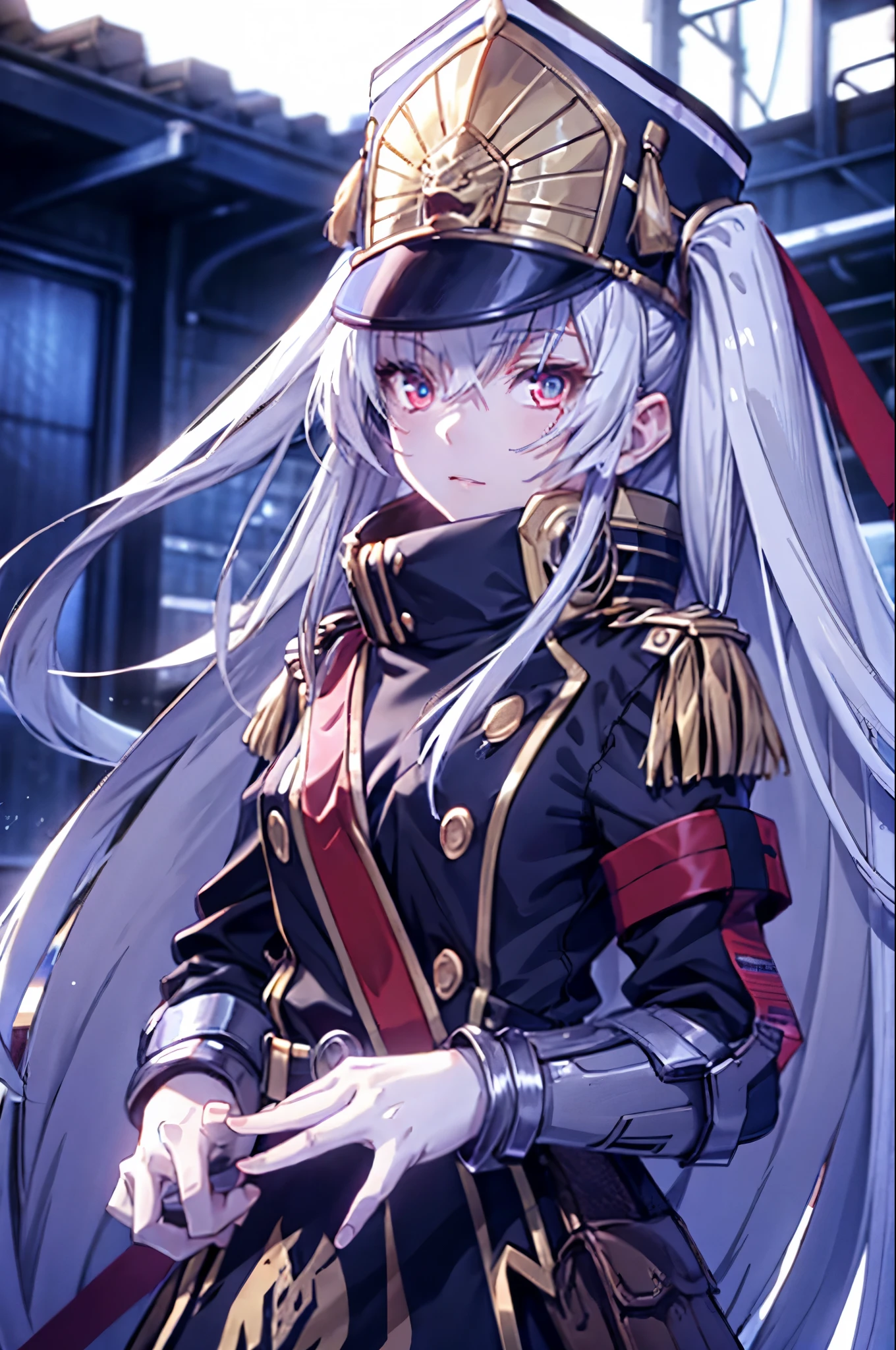 upper body,altair,1girl,solo,chibi,without hat,other clothes, masterpiece,Noise Reduction,perfect anatomy,high resolution, ultra-detailed,game cg,dutch angle ,beautiful detailed eyes,visualart,five fingers, perfect hands, perfect lighting,